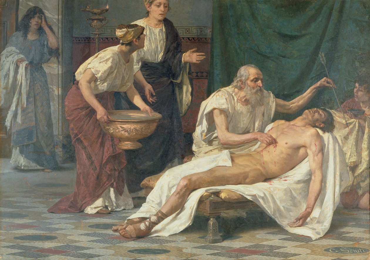 St. Sebastian by Giuseppe Sciuti