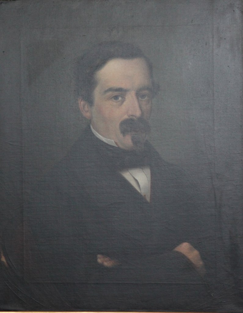 Portrait of a Man by Giuseppe Tominz