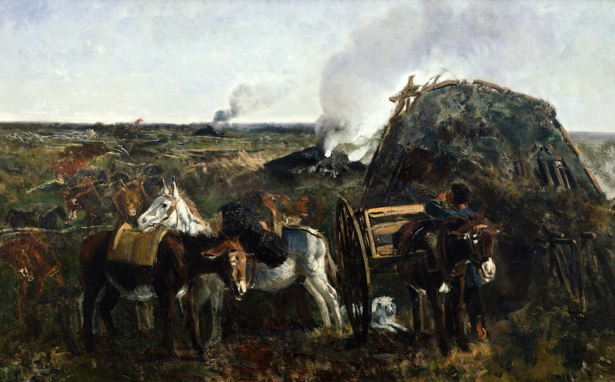 The Colliers by Giuseppe Palizzi
