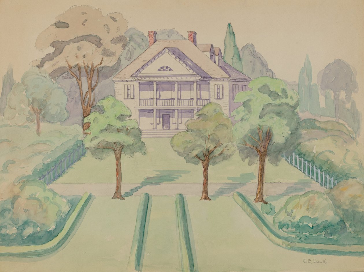 The Bowery House by Gladys Cook