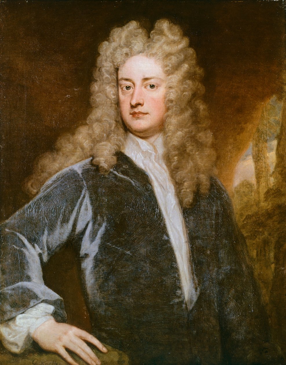 Portrait of Joseph Addison by Godfrey Kneller