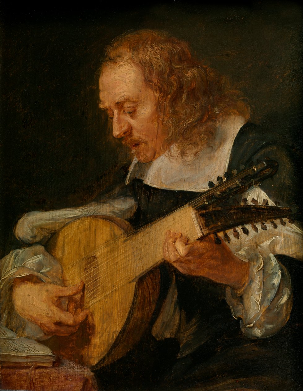 Hearing by Gonzales Coques