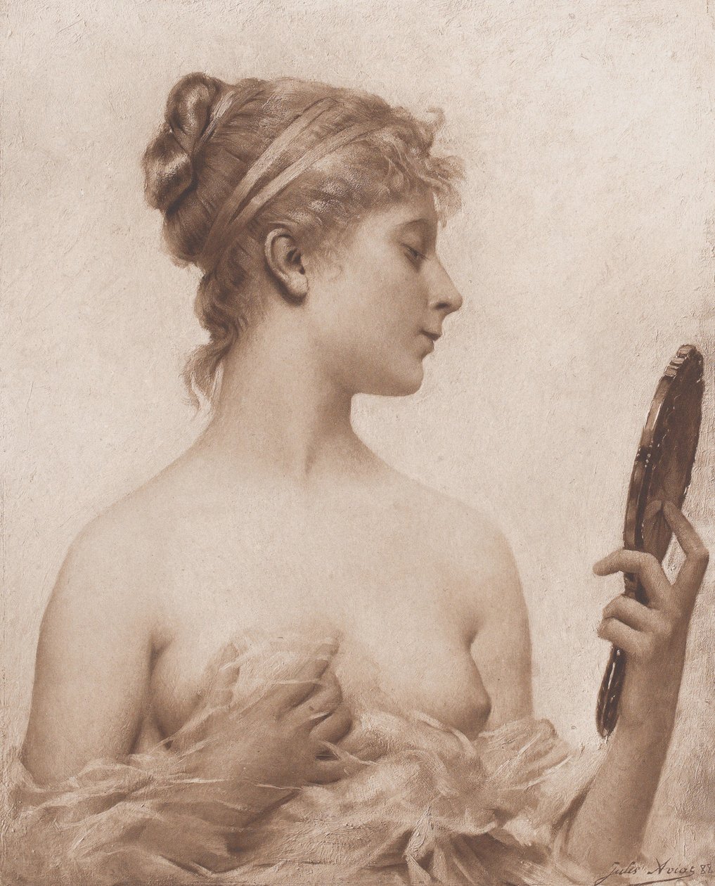 The Mirror by Goupil and Co