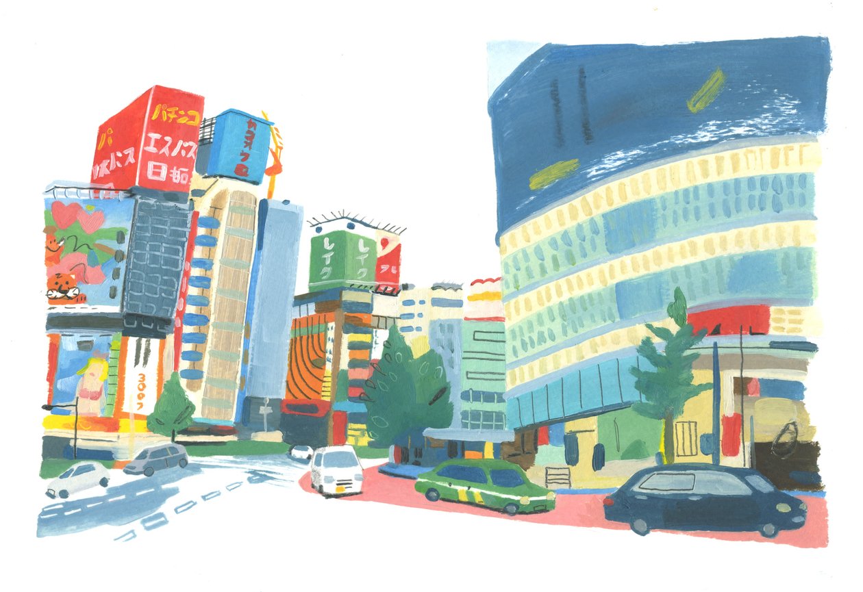 Shinjuku 2 by Grace Helmer