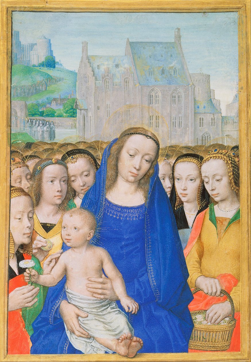 Virgin and Child with Female Saints by Gerard David