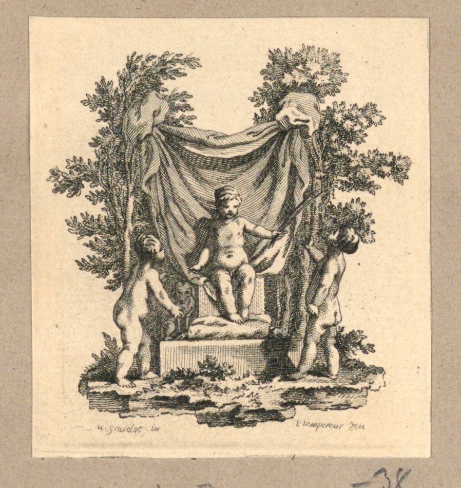 A Boy as Judge by Gravelot