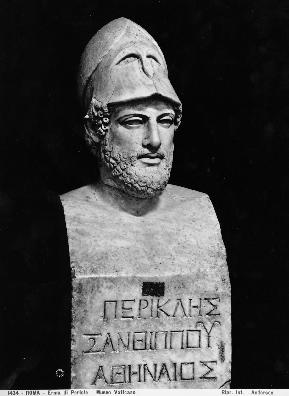 Bust of Pericles by Greek