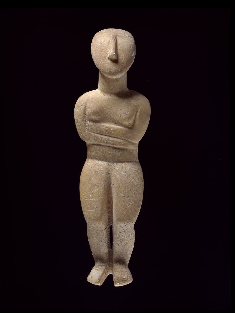 Cycladic Figurine, Naxos by Greek