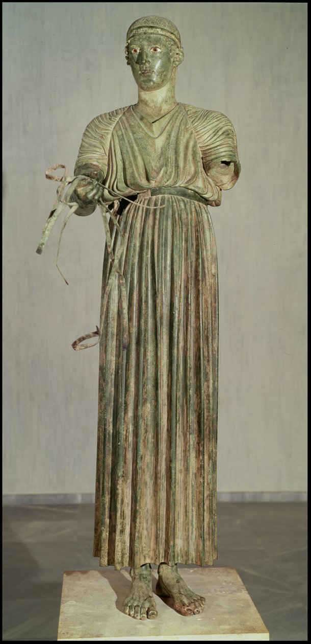 The Charioteer, c.470 BC by Greek