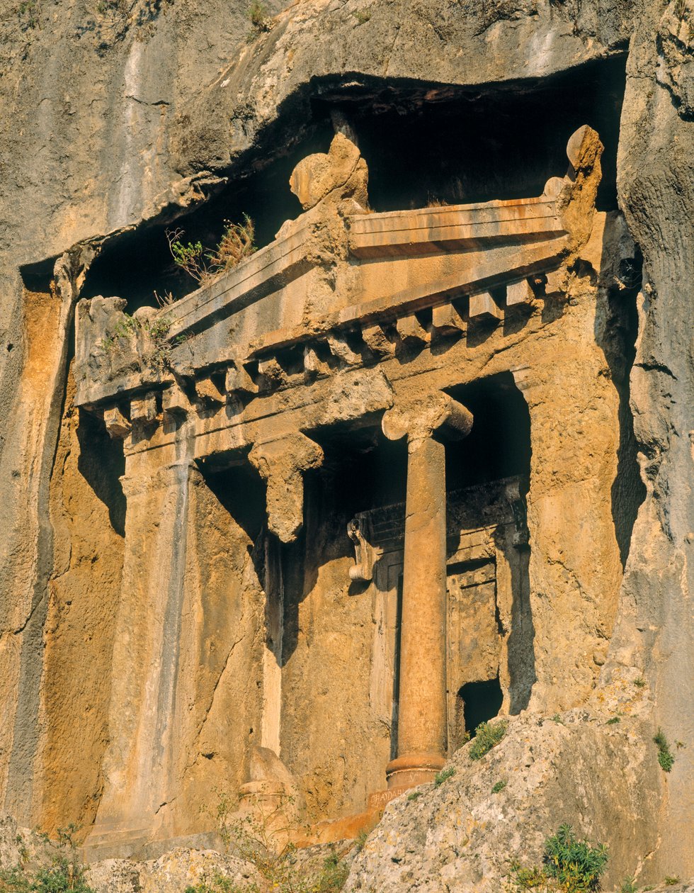 Lycian rock tomb by Greek School