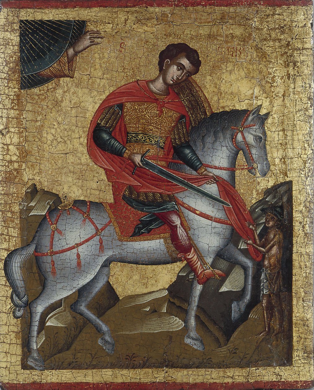 Saint Martin by Greek icon.