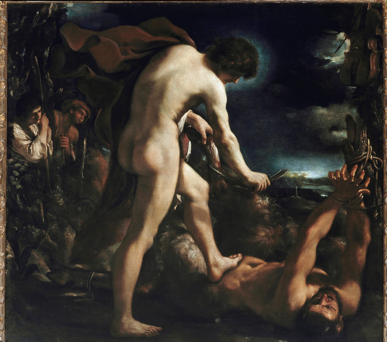 Apollo and Marsyas by Guercino
