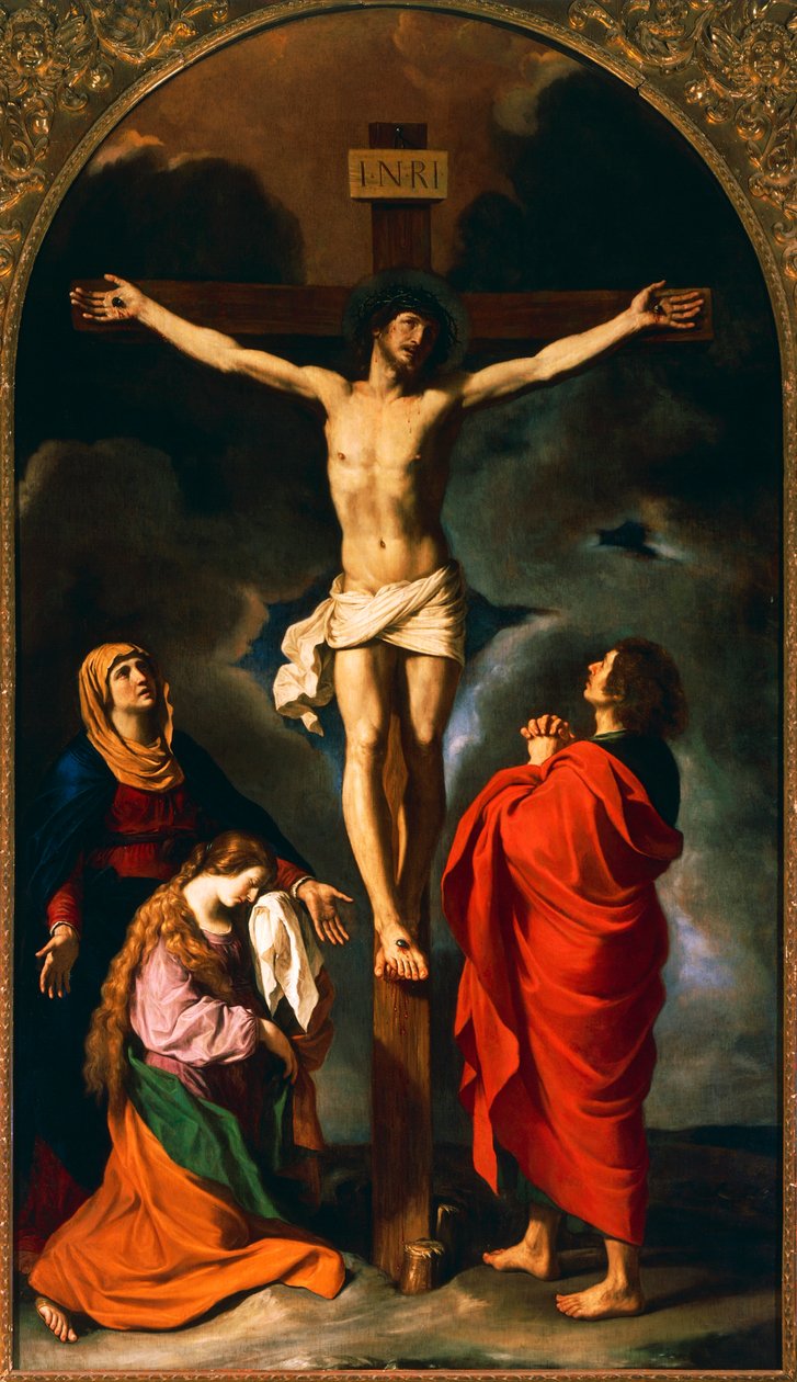 Crucifixion by Guercino