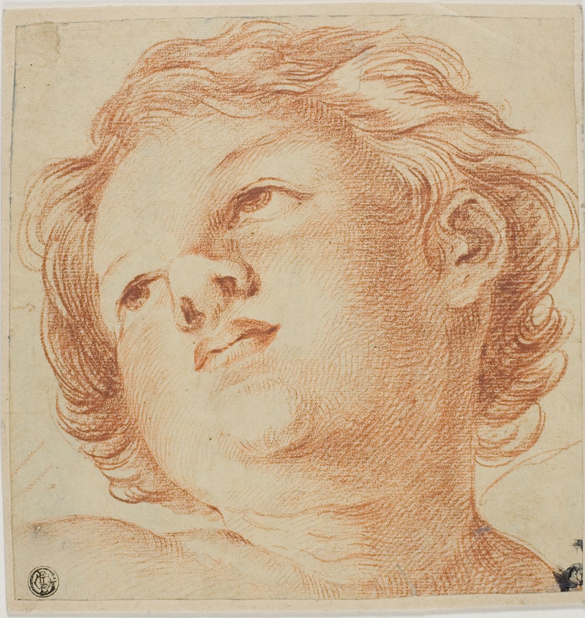 Head of Putto by Guido Reni