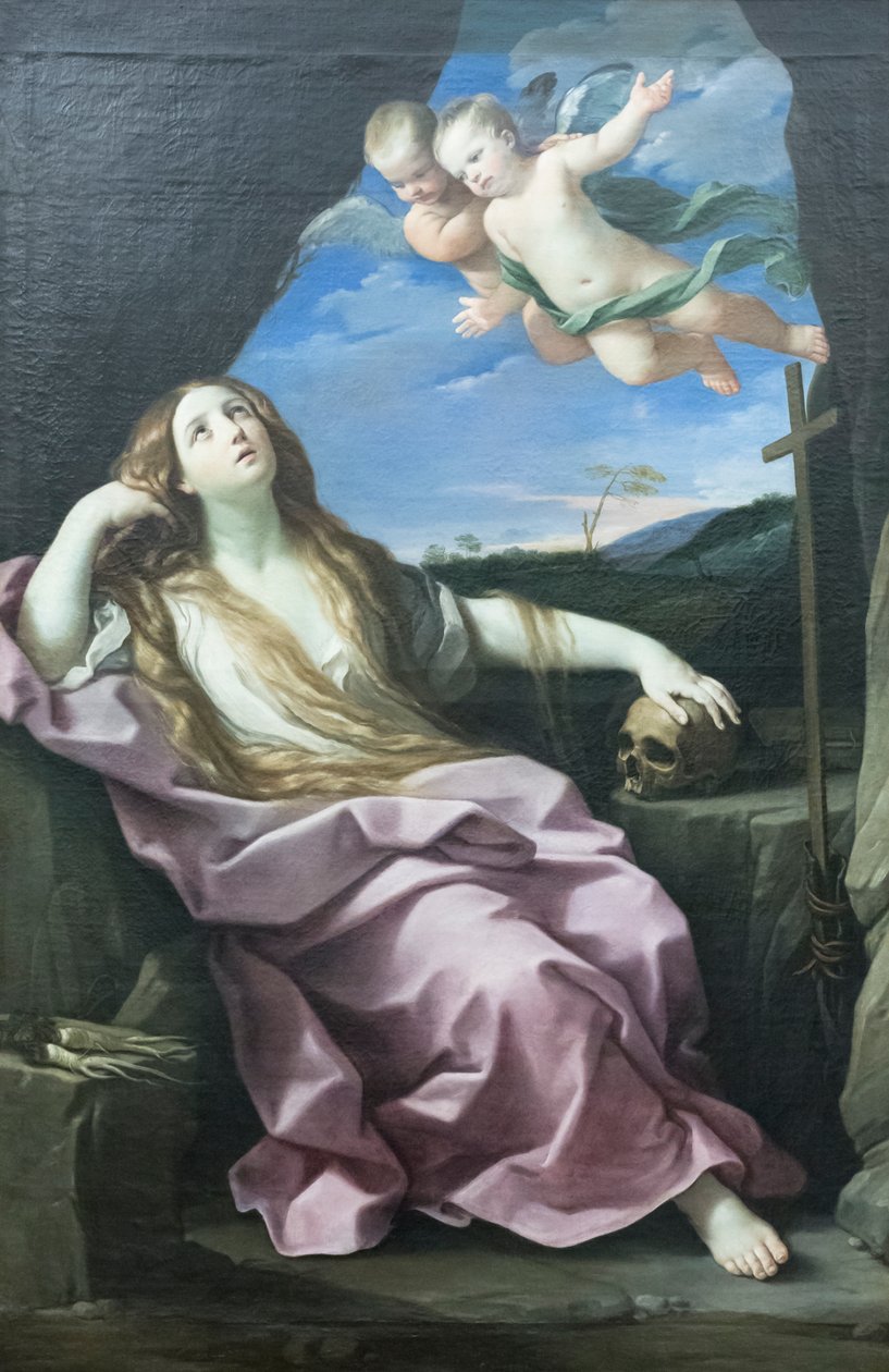 Saint Mary Magdalene penitent by Guido Reni