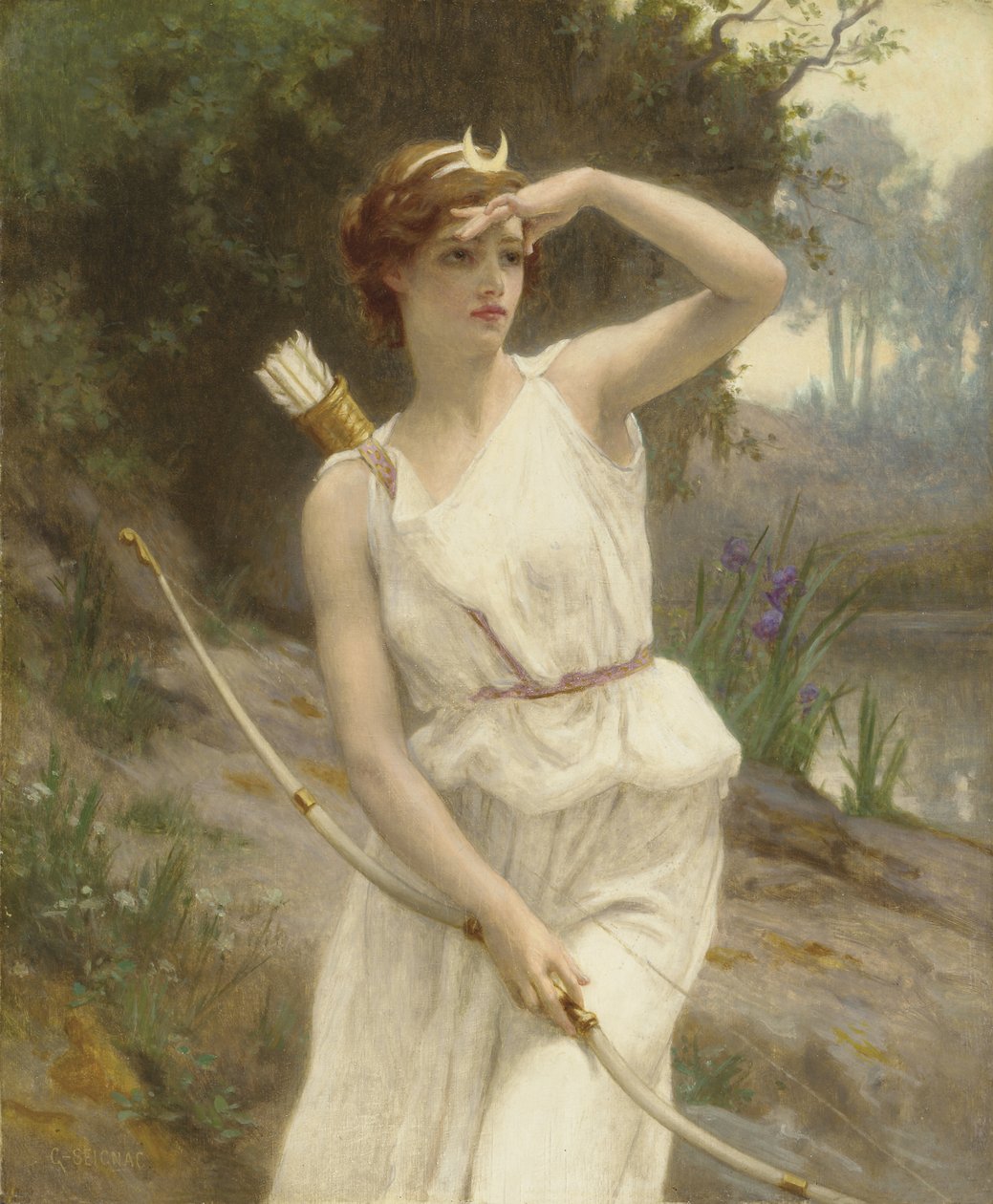 Diana, The Huntress by Guillaume Seignac