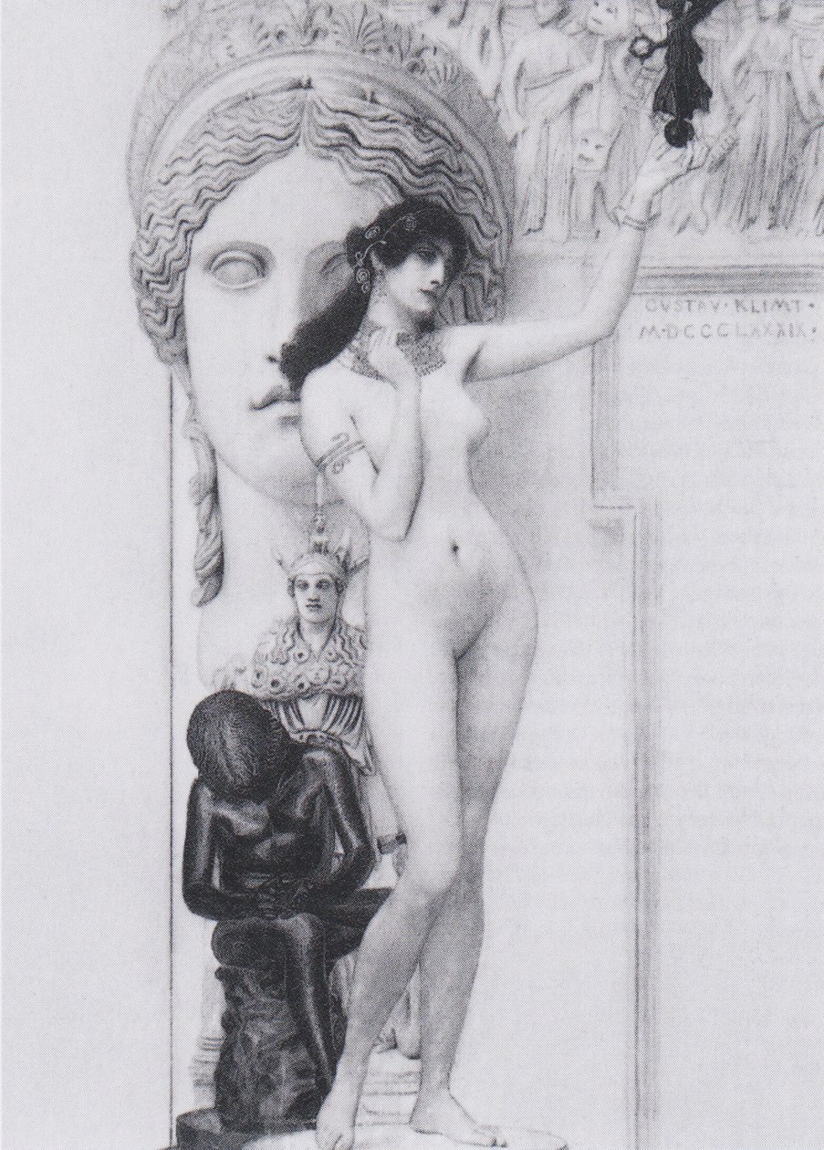 Allegory of Sculpture by Gustav Klimt