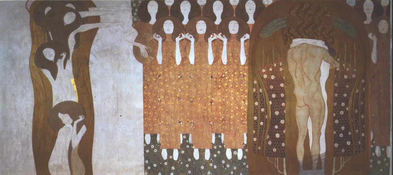 Beethoven Frieze by Gustav Klimt