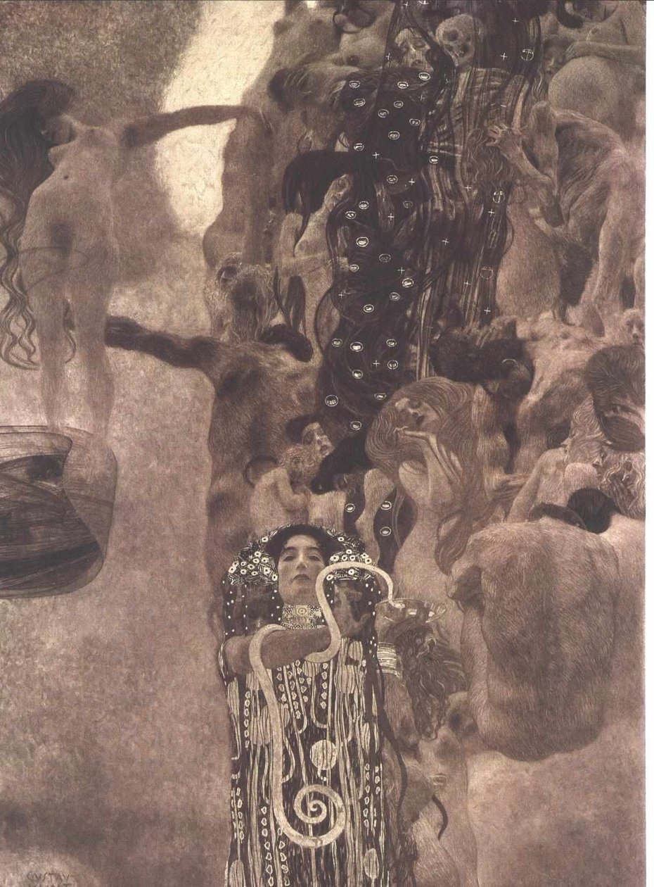 Medicine by Gustav Klimt