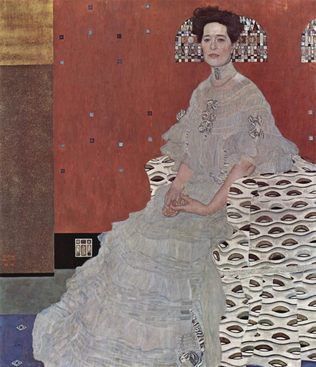 Portrait of Fritza Riedler by Gustav Klimt