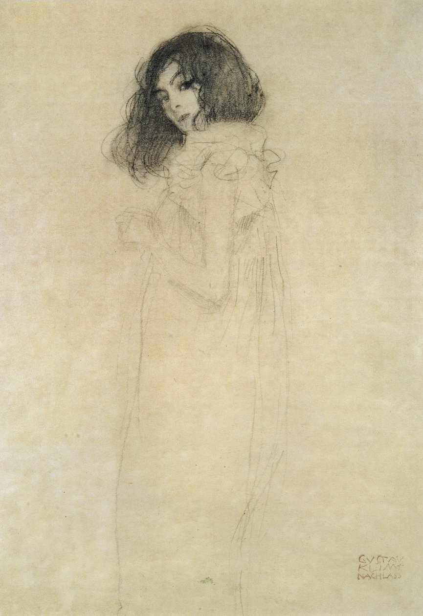 Portrait of a Young Woman, 1896-97 by Gustav Klimt