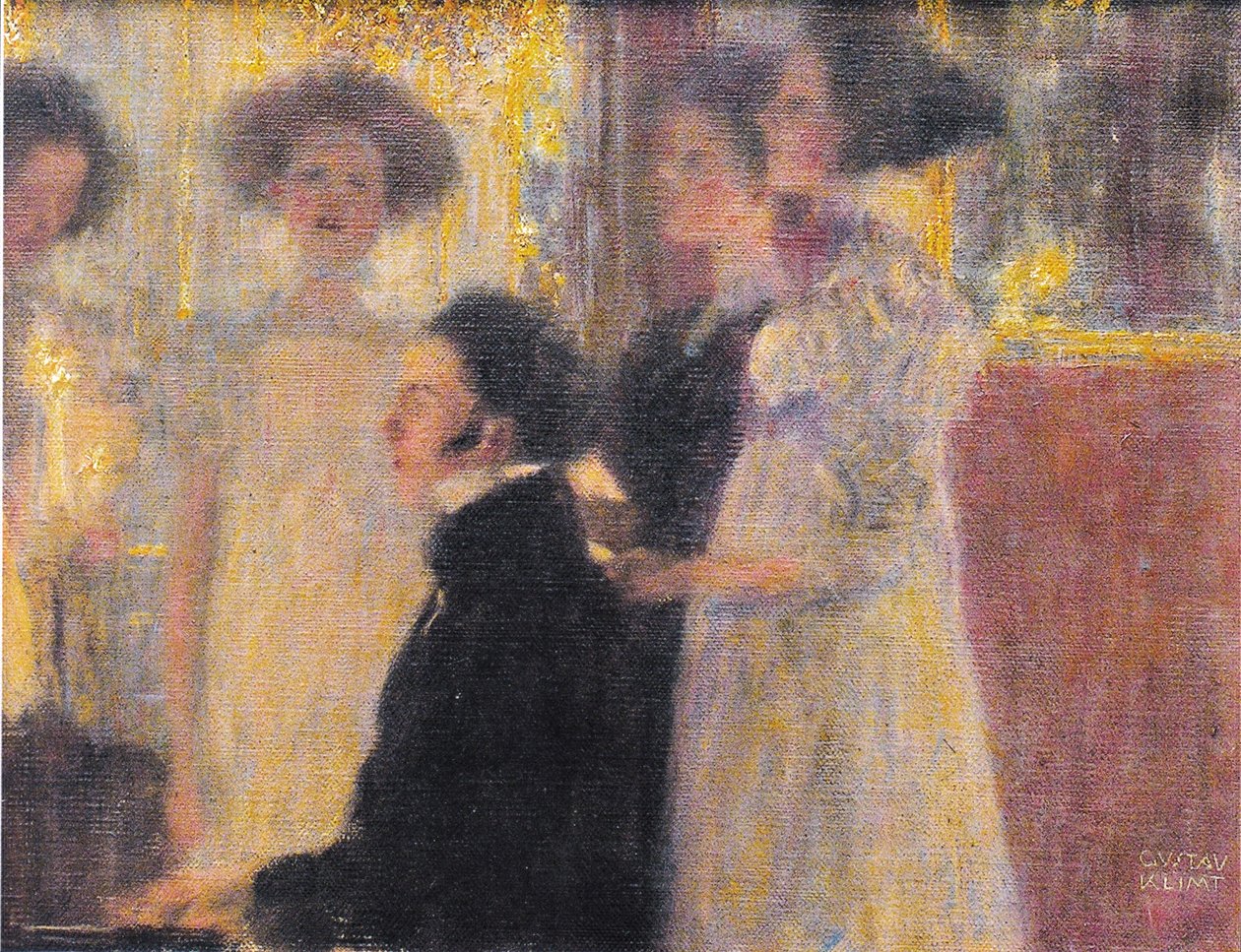 Schubert at the Piano by Gustav Klimt