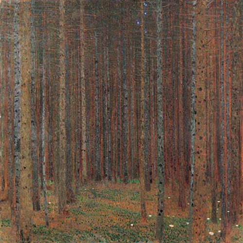 Pine Forest by Gustav Klimt