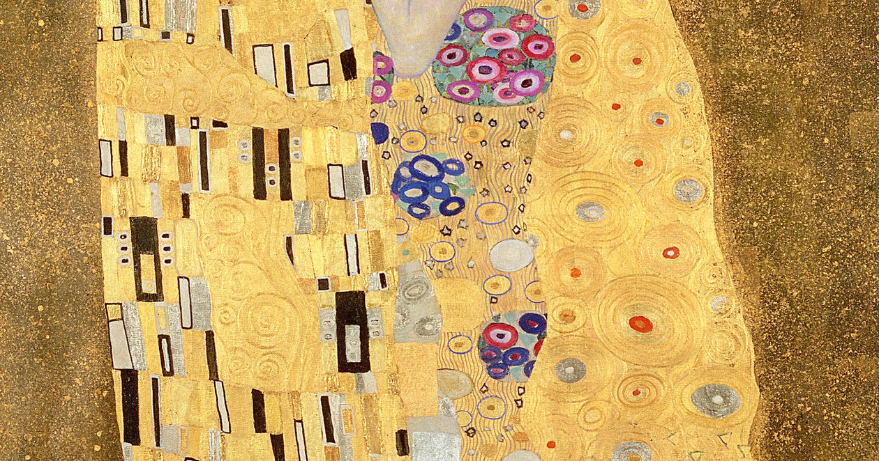 The Kiss (detail) by Gustav Klimt