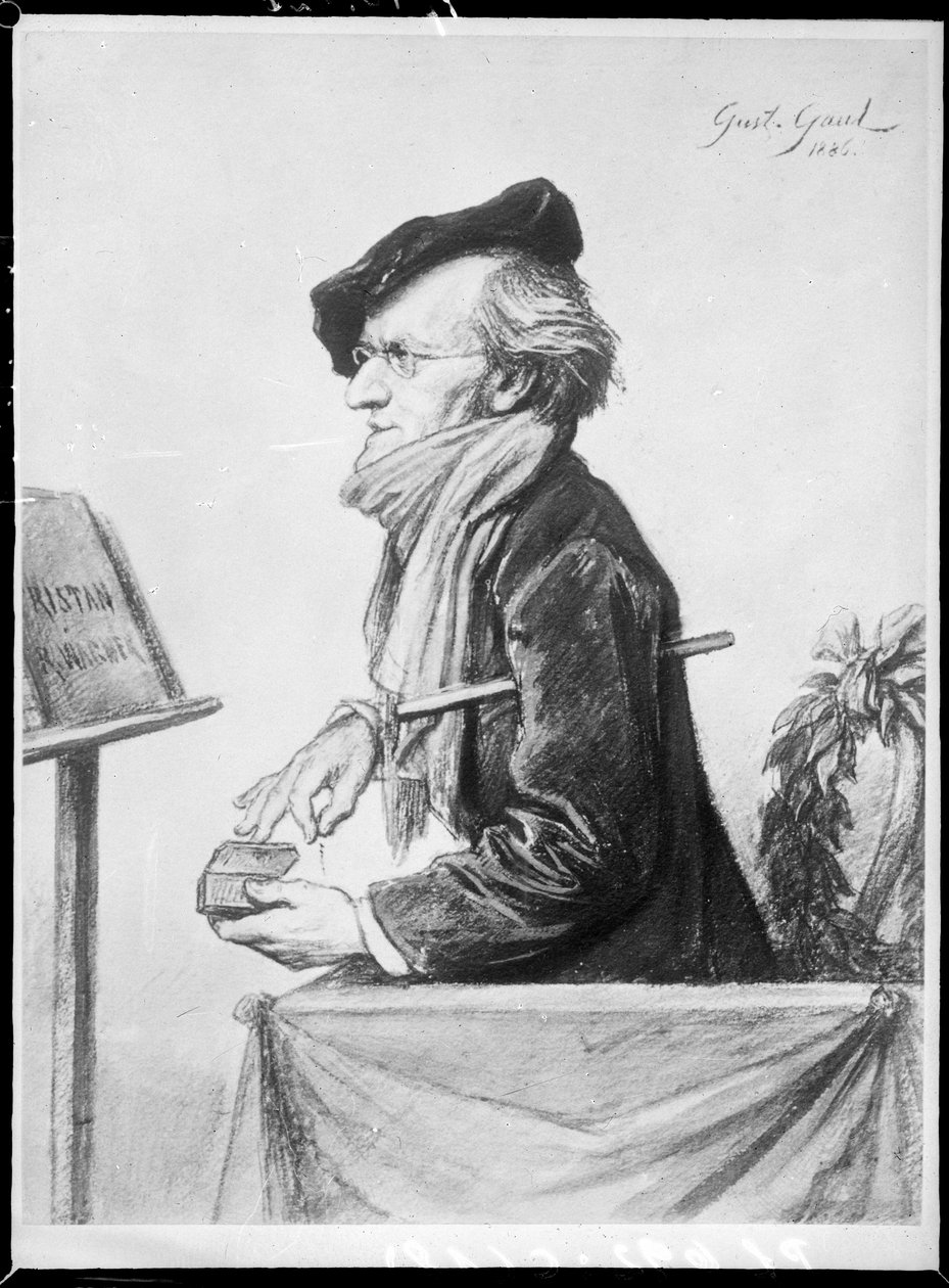 Richard Wagner by Gustav Gaul