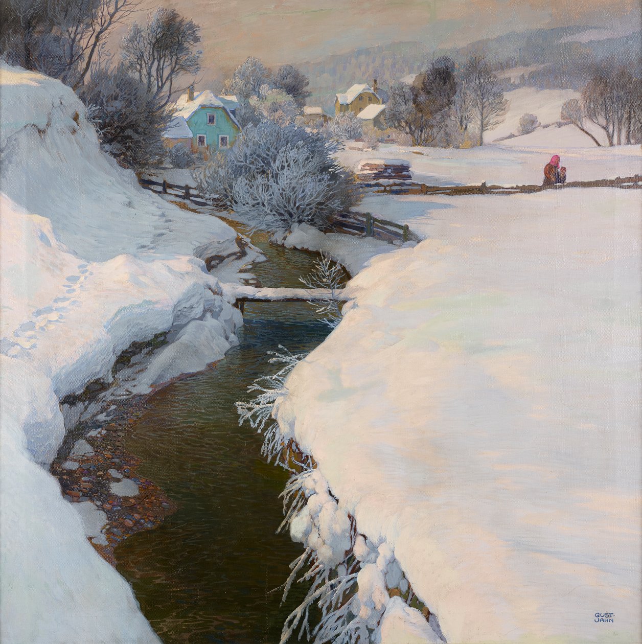 Winter by Gustav Jahn