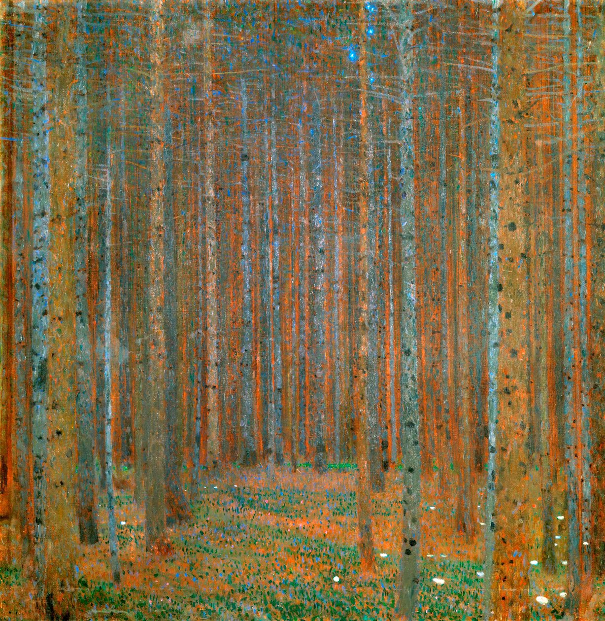 Fir Forest I by Gustav Klimt