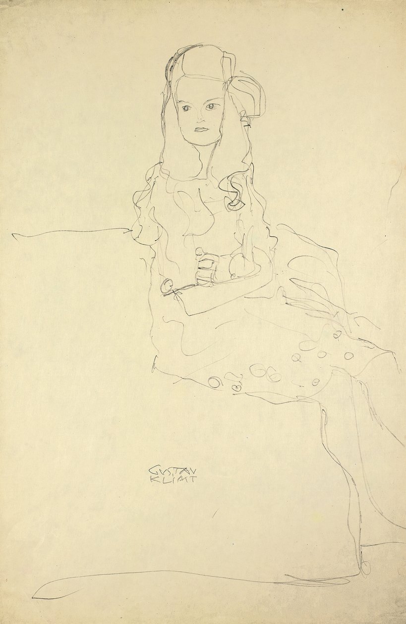 Mada Primavesi by Gustav Klimt