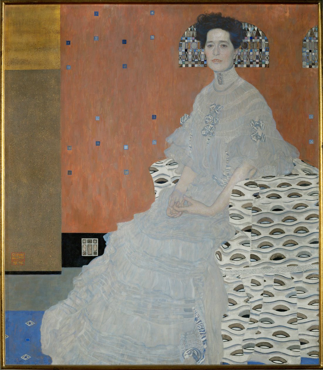 Mrs. Fritza Riedler by Gustav Klimt