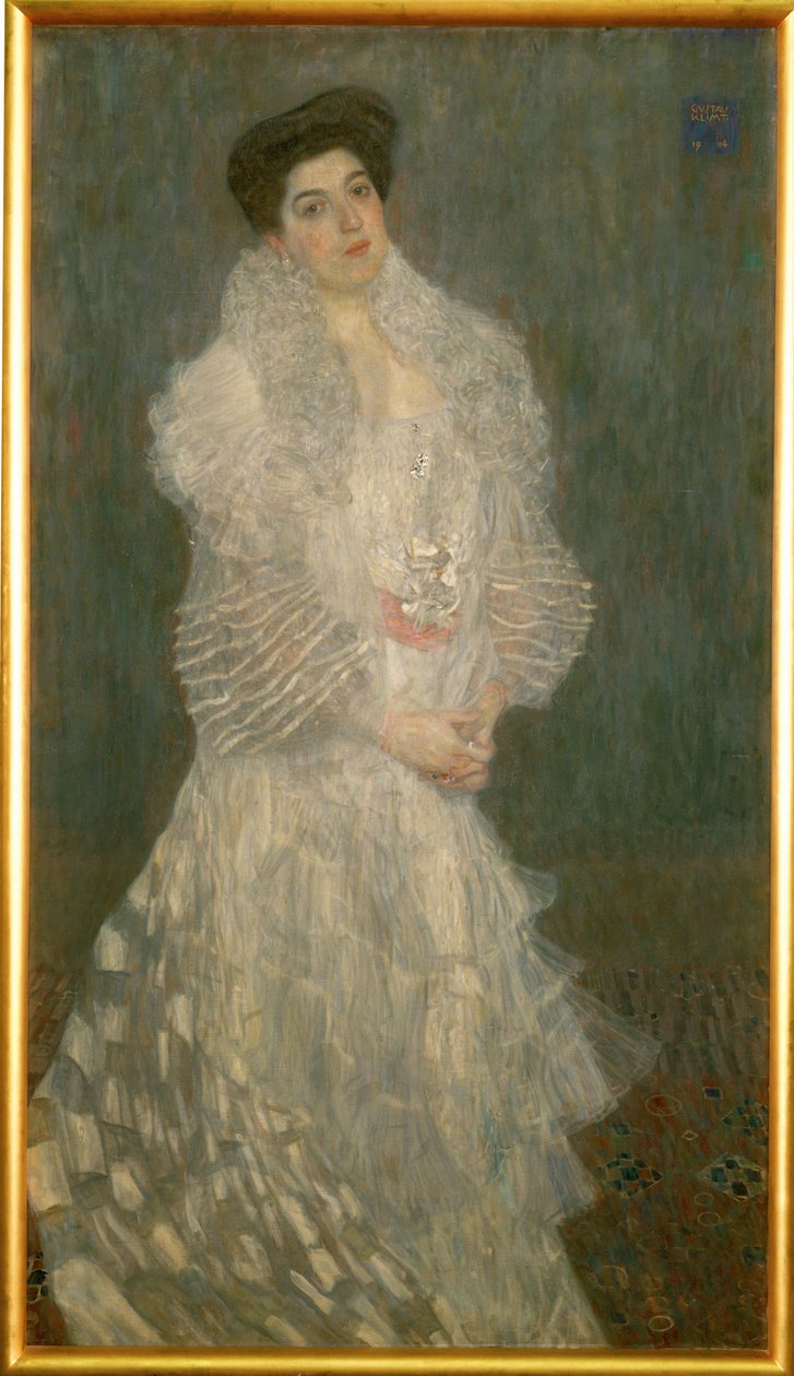 Mrs. Hermine Gallia by Gustav Klimt