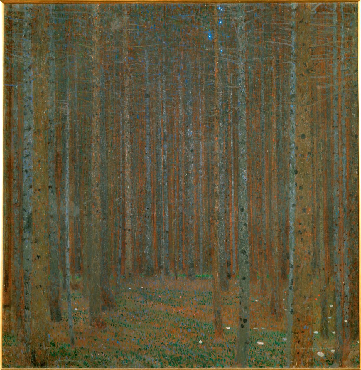 Pineforest by Gustav Klimt