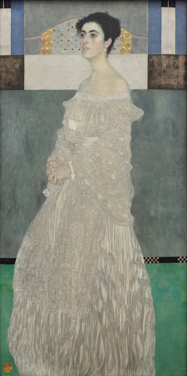 Portrait of Margaret Stonborough-Wittgenstein by Gustav Klimt