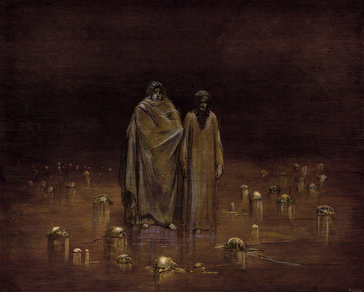 The Divine Comedy by Dante Alighieri by Gustave Dore