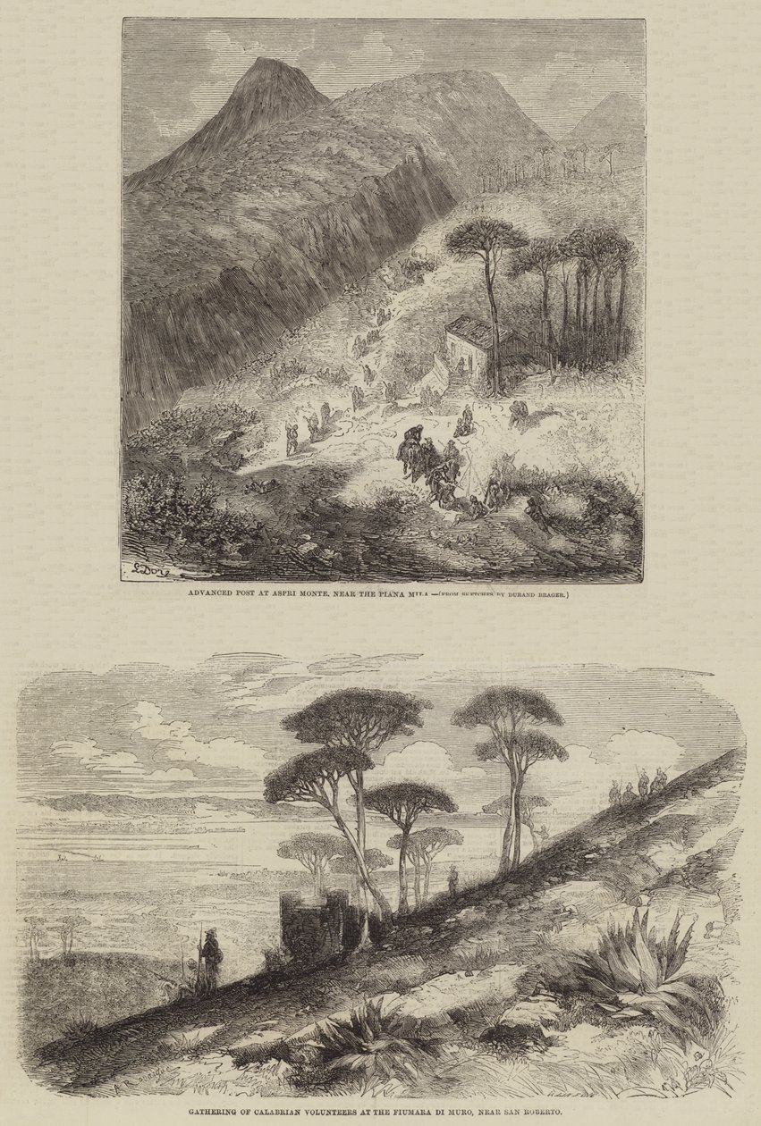 Sketches of Italy by Gustave Dore