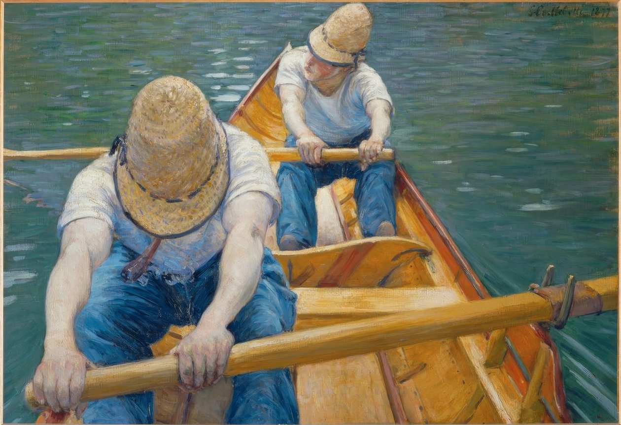 Boaters by Gustave Caillebotte