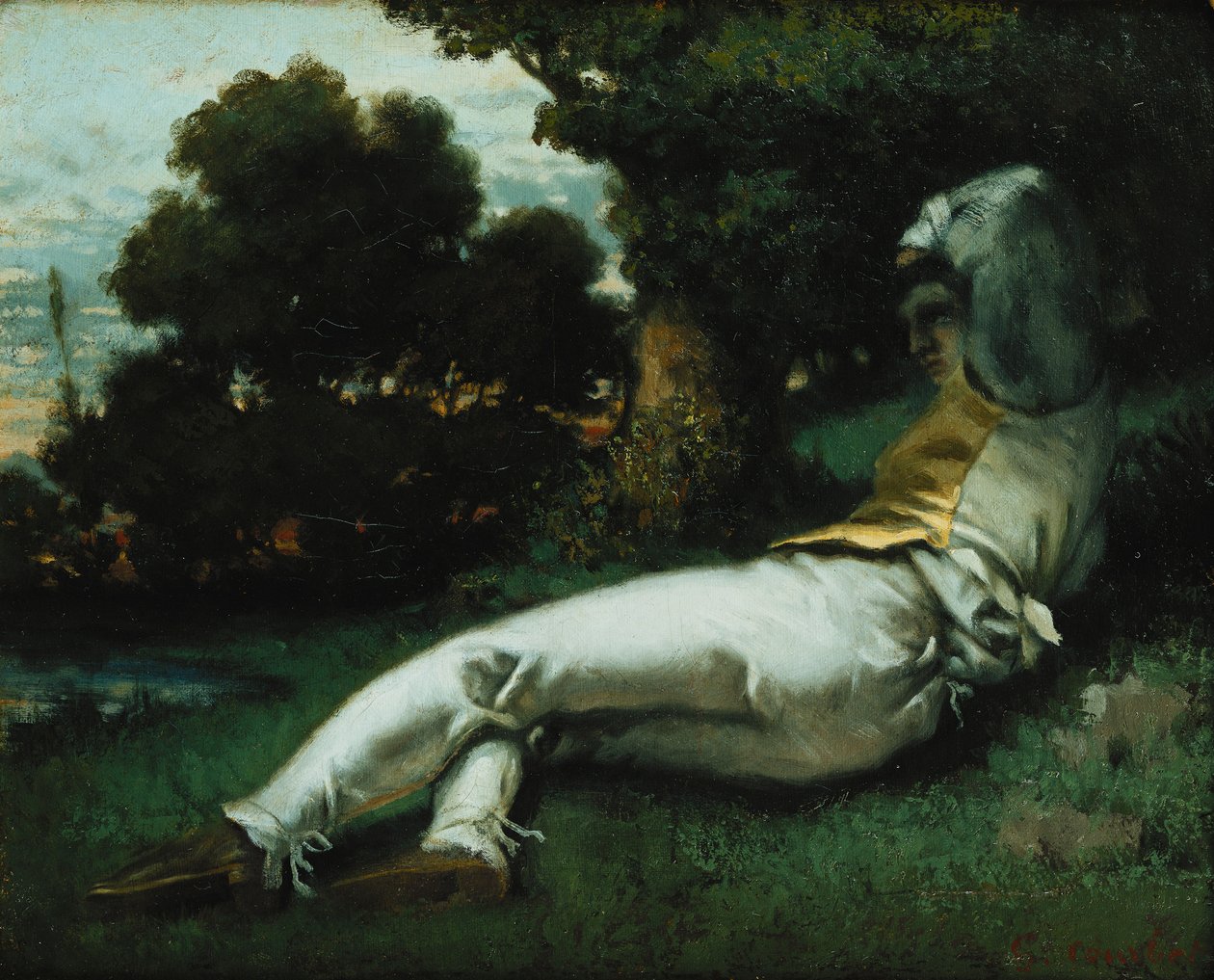 Nap, c.1841-42 by Gustave Courbet