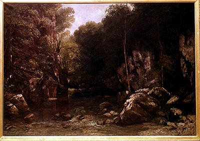 Solitude by Gustave Courbet