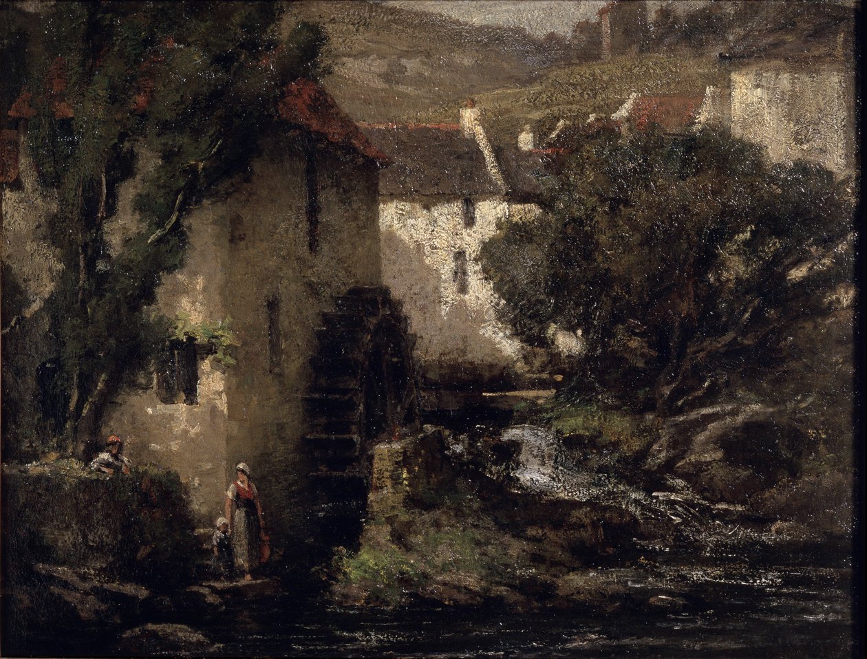 Water Mill by Gustave Courbet