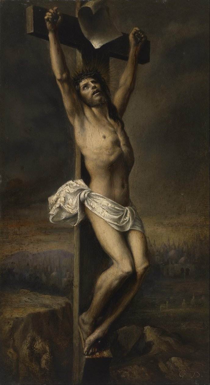 Christ on the Cross by Gustave Dore
