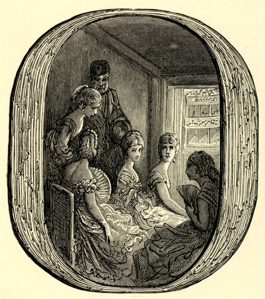 An opera box by Gustave Dore