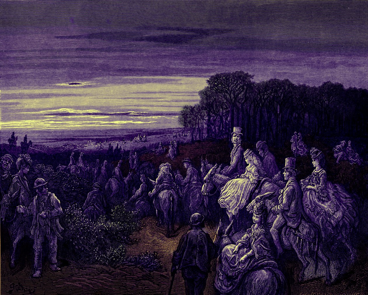 Hampstead Heath by Gustave Dore