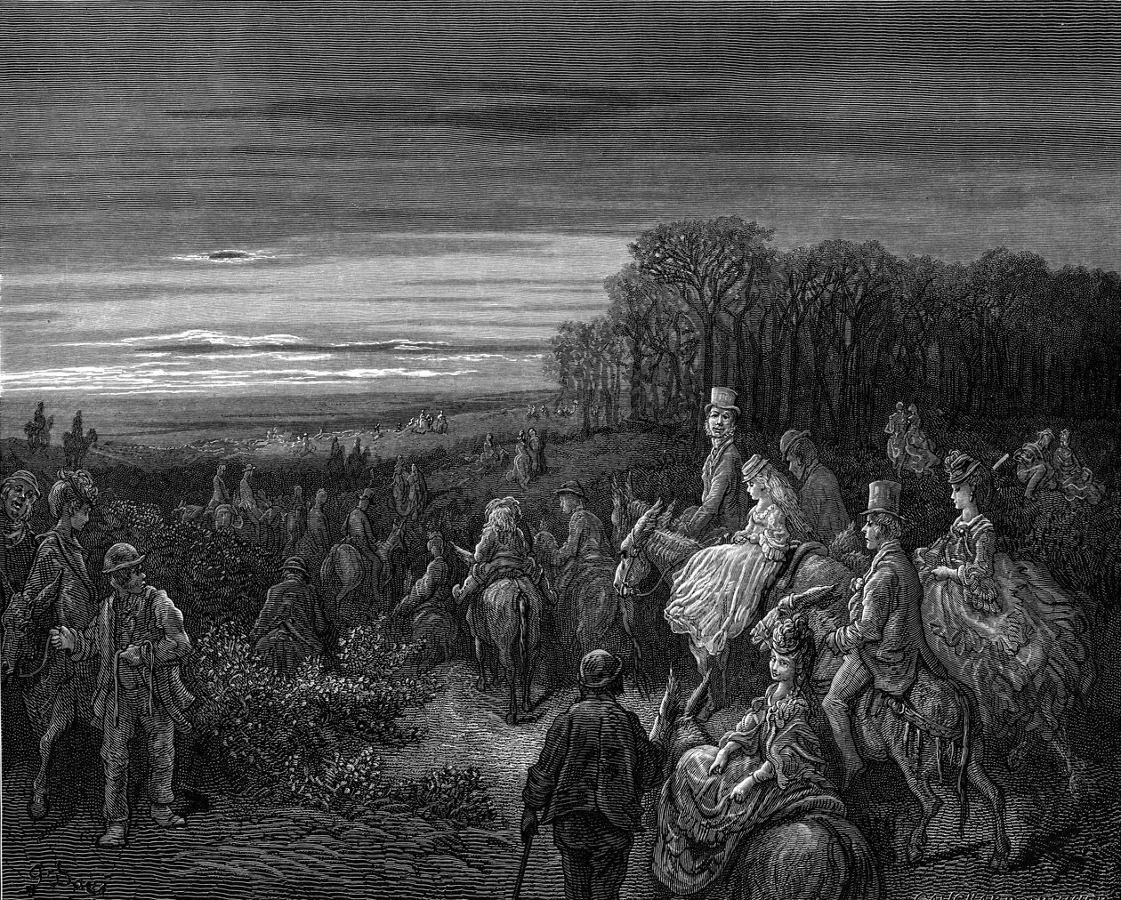 Hampstead Heath by Gustave Dore