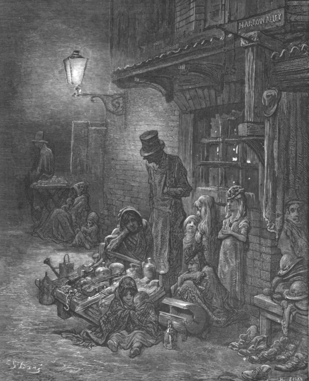 Houndsditch by Gustave Dore
