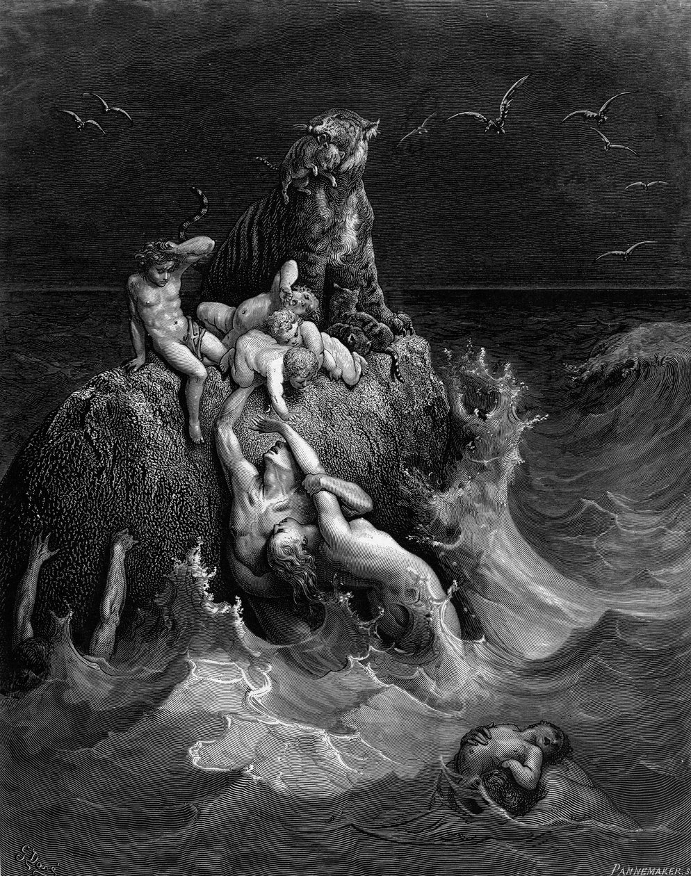 The Deluge, 1866 by Gustave Dore