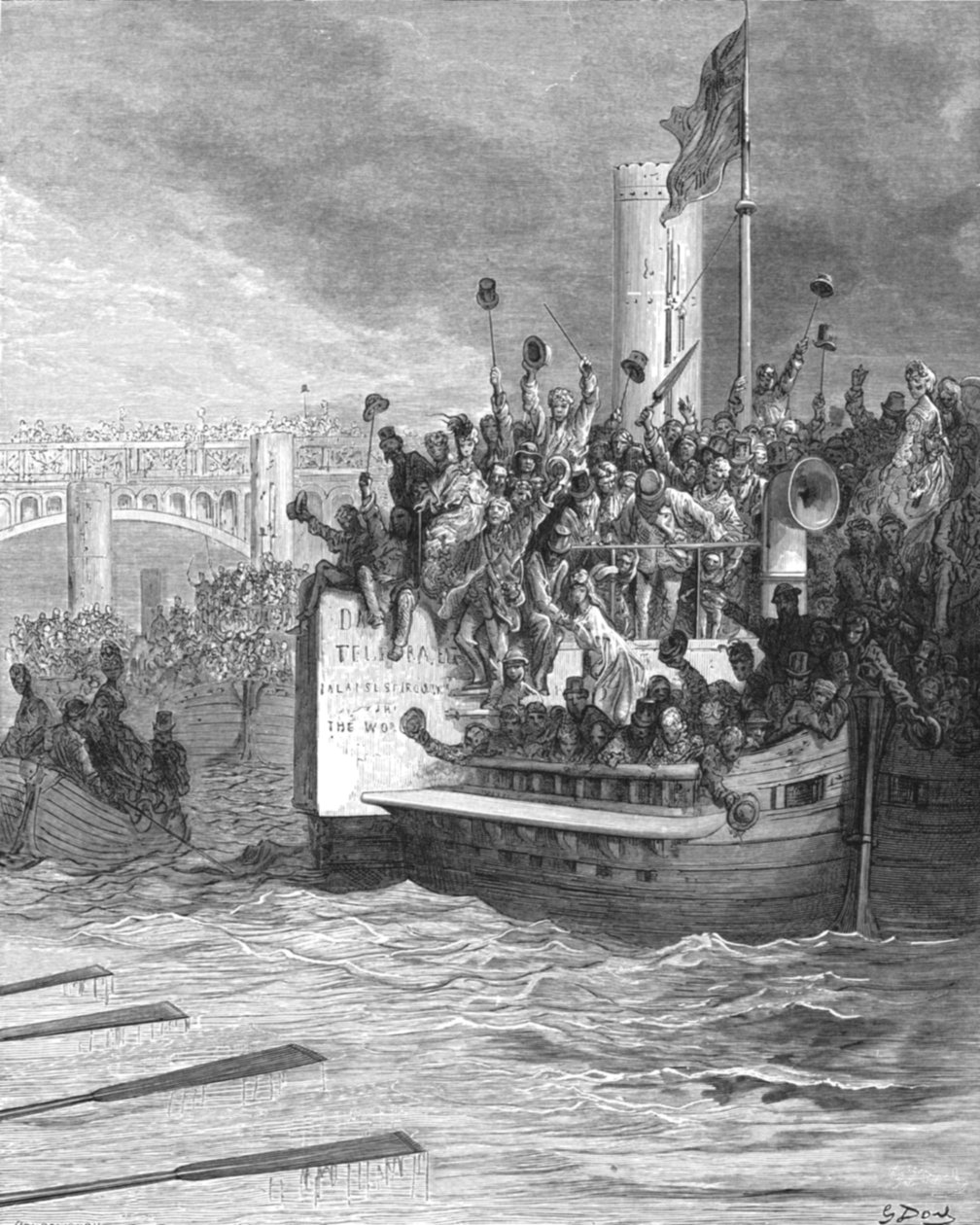 The Race by Gustave Dore