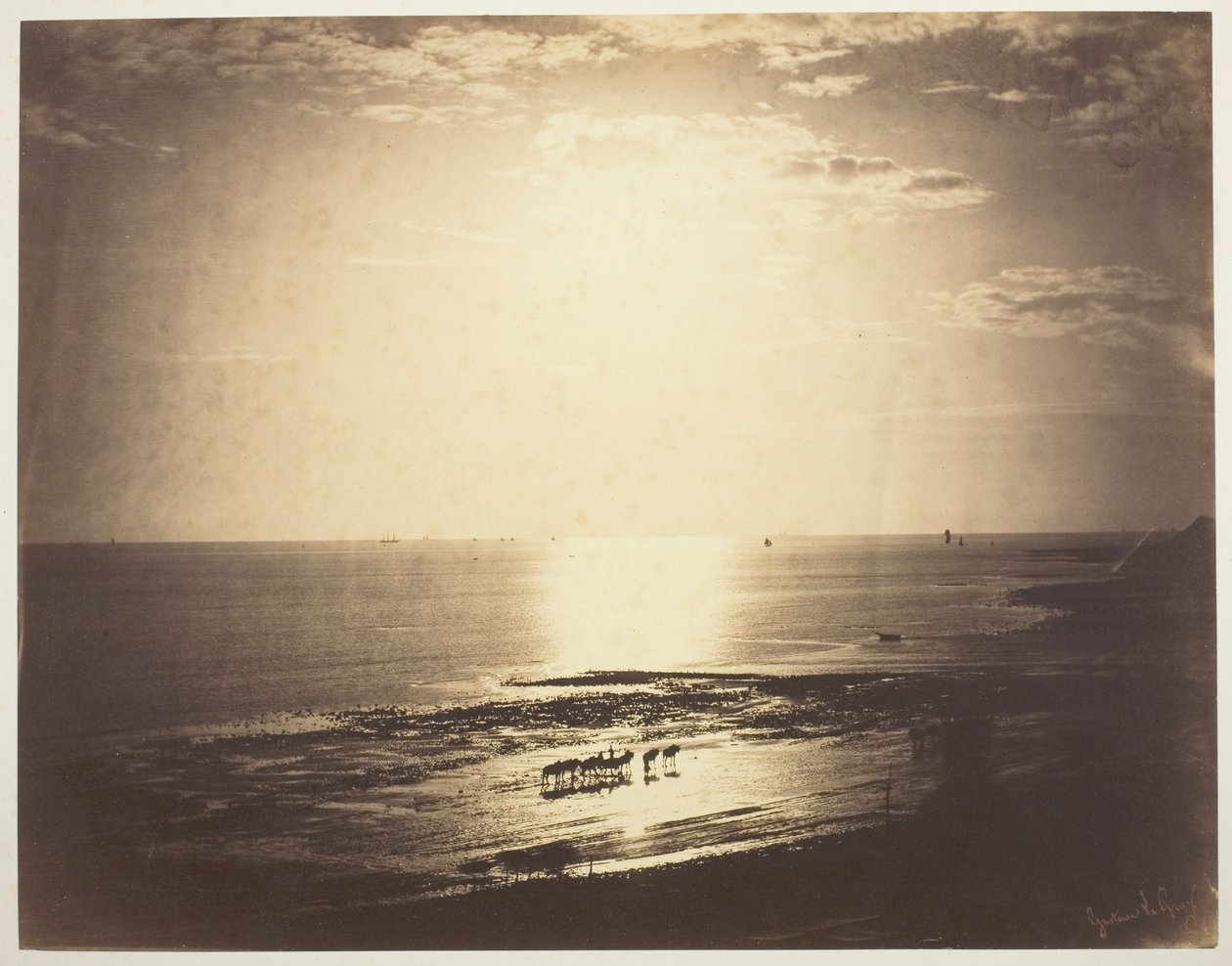 The Haloed Sun by Gustave Le Gray